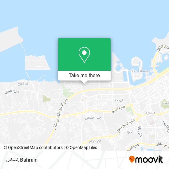 تضامن map