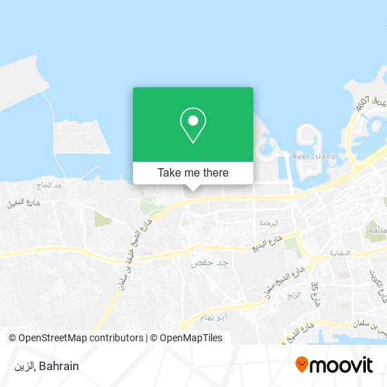 الزين map