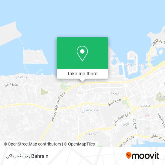 تجربة تيرياكي map