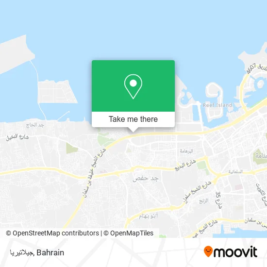 جيلاتيريا map
