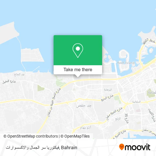 فيكتوريا سر الجمال والاكسسوارات map