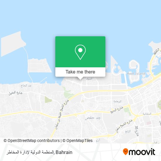 المنظمة الدولية لإدارة المخاطر map