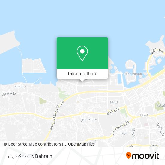 ذا نوت كوفي بار map