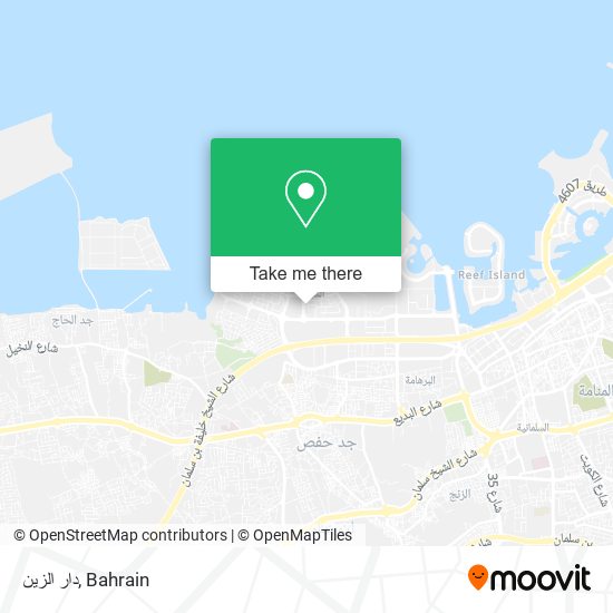 دار الزين map