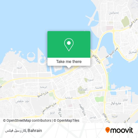 كاروسيل فيتنس map