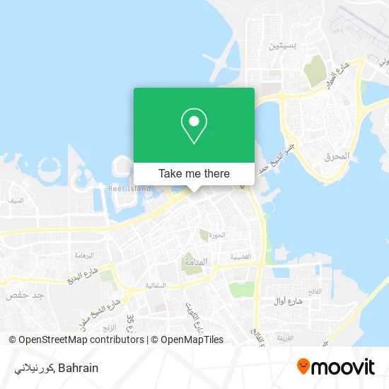 كورنيلاني map