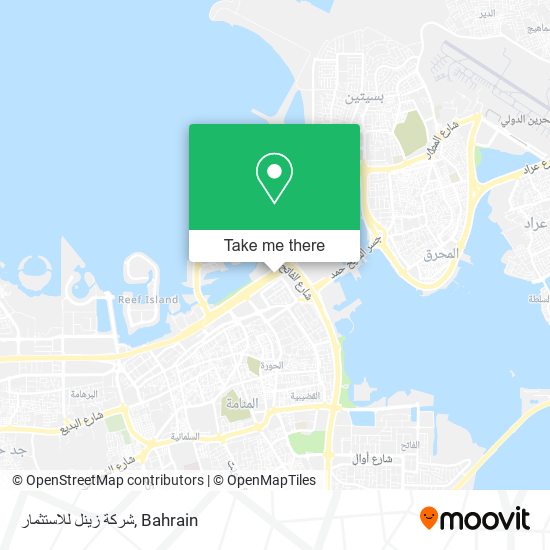 شركة زينل للاستثمار map