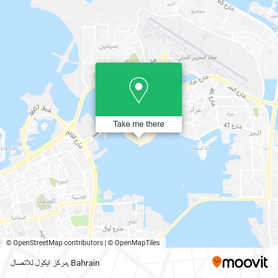 مركز ايكول للاتصال map