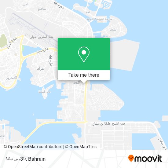 دا3وس بيتنا map