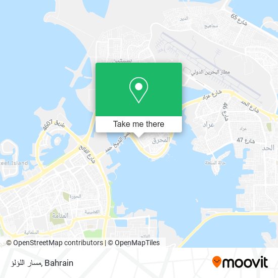 مسار اللؤلؤ map