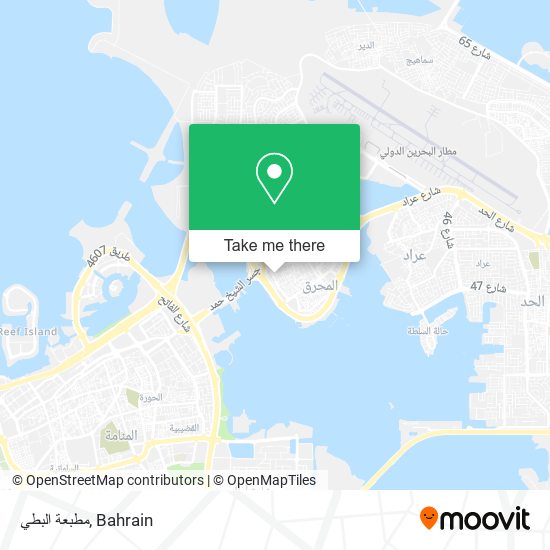 مطبعة البطي map
