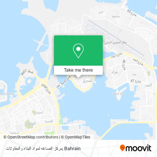 مركز الصاغه لمواد البناء والمقاولات map