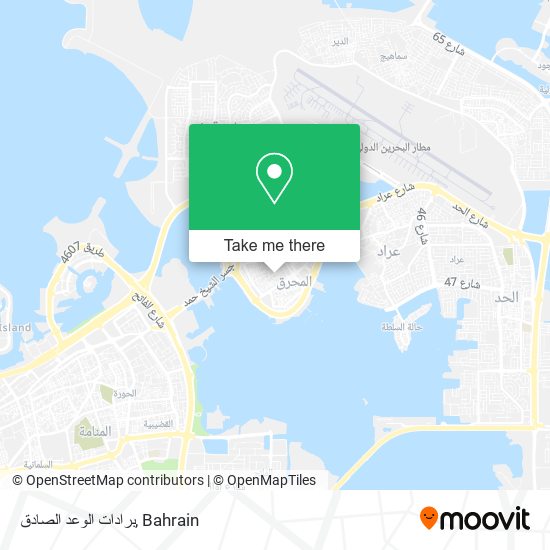 برادات الوعد الصادق map