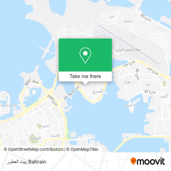 بيت العطور map