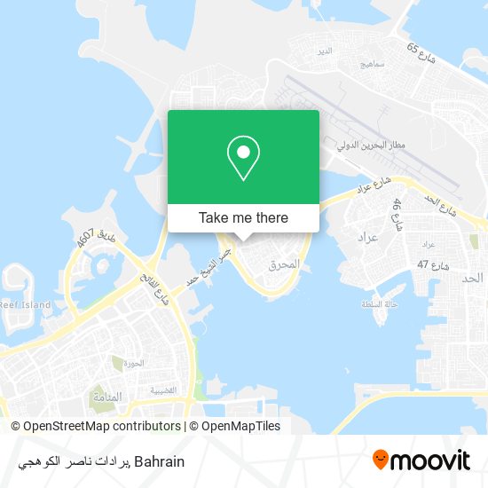 برادات ناصر الكوهجي map