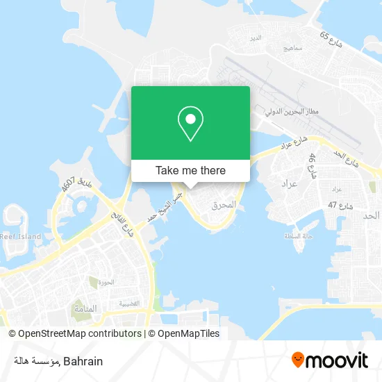 مؤسسة هالة map