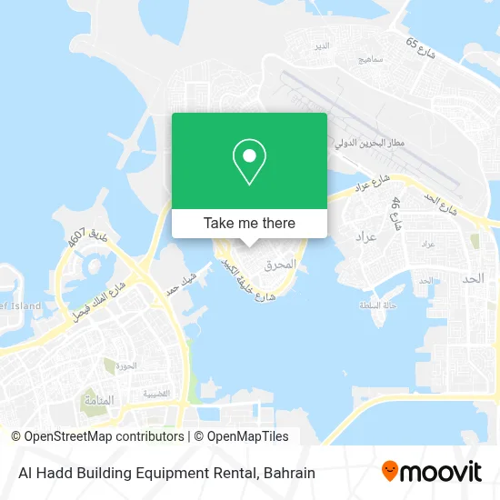 Al Hadd Building Equipment Rental map