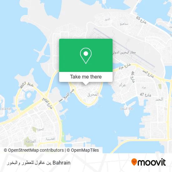 بن عاقول للعطور والبخور map