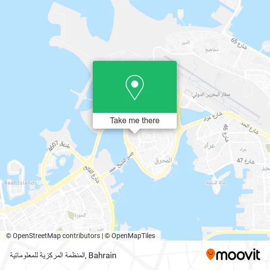 المنظمة المركزية للمعلوماتية map