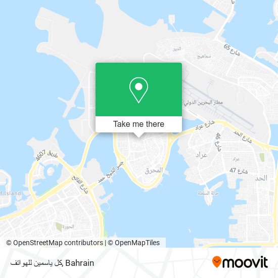 كل ياسمين للهواتف map