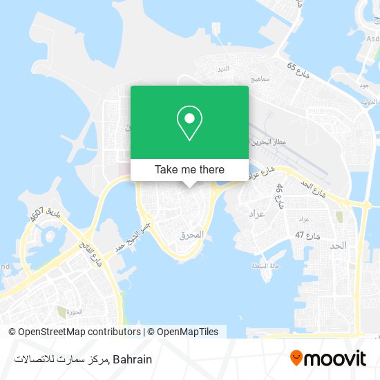 مركز سمارت للاتصالات map