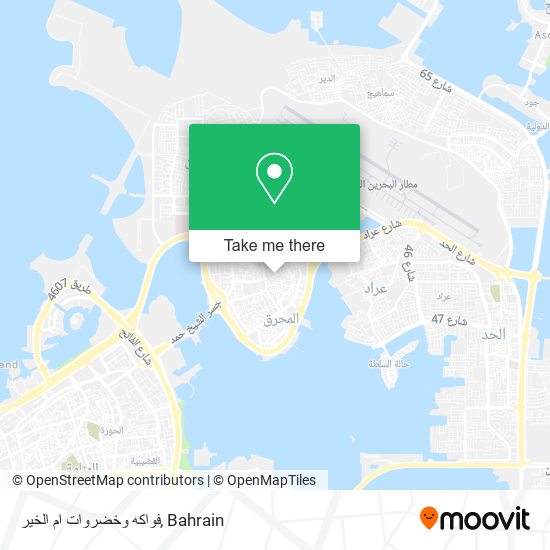 فواكه وخضروات ام الخير map