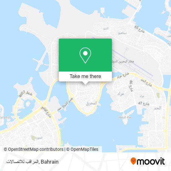 المراقب للاتصالات map