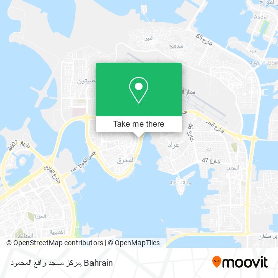 مركز مسجد رافع المحمود map