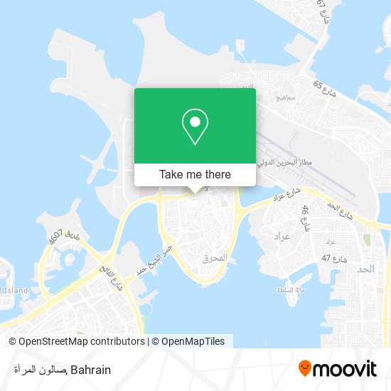 صالون المرآة map