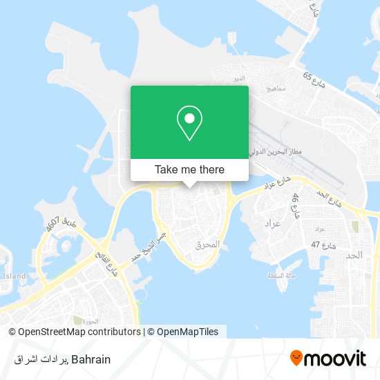 برادات اشراق map