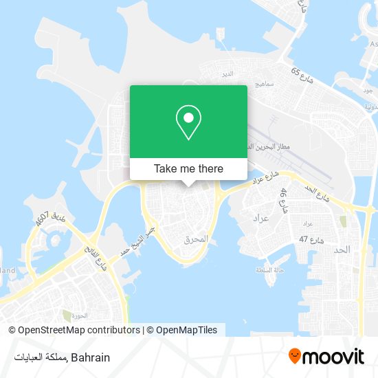 مملكة العبايات map