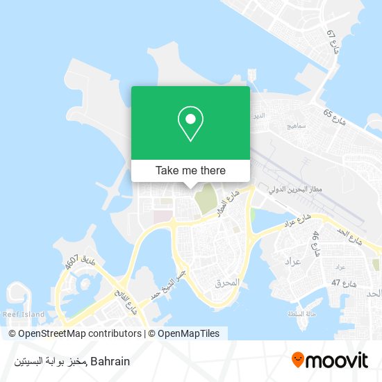 مخبز بوابة البسيتين map