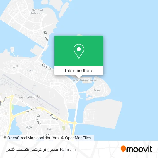 صالون لو كونتيس لتصفيف الشعر map