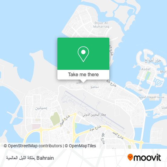 ملكة الليل العالمية map
