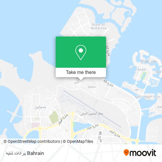 برادات شتيه map