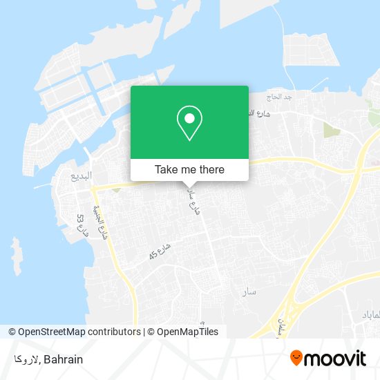 لاروكا map