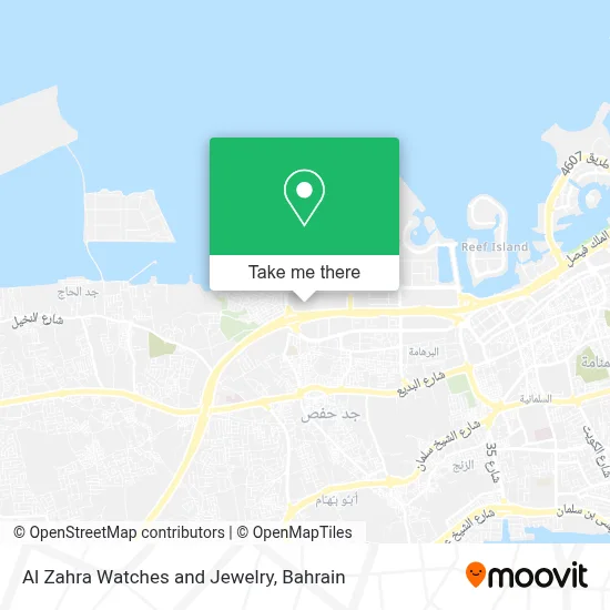 Al Zahra Watches and Jewelry map