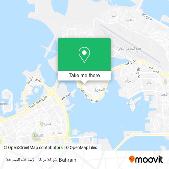 شركة مركز الامارات للصرافة map
