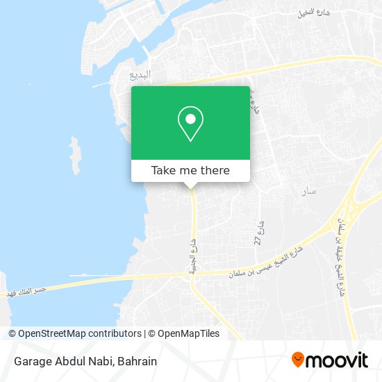 Garage Abdul Nabi map