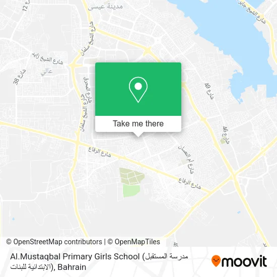 Al.Mustaqbal Primary Girls School (مدرسة المستقبل الابتدائية للبنات) map