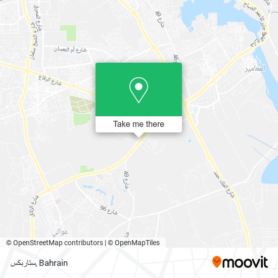 ستاربكس map