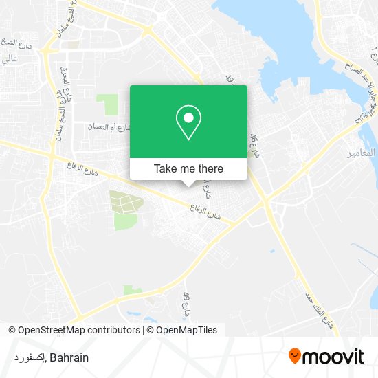 إكسفورد map
