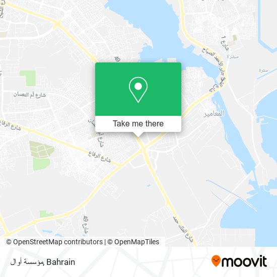 مؤسسة أوال map