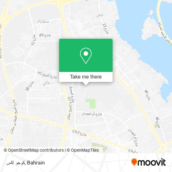 كوجو إكس map