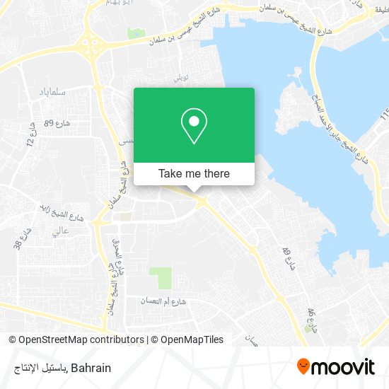 باستيل الإنتاج map