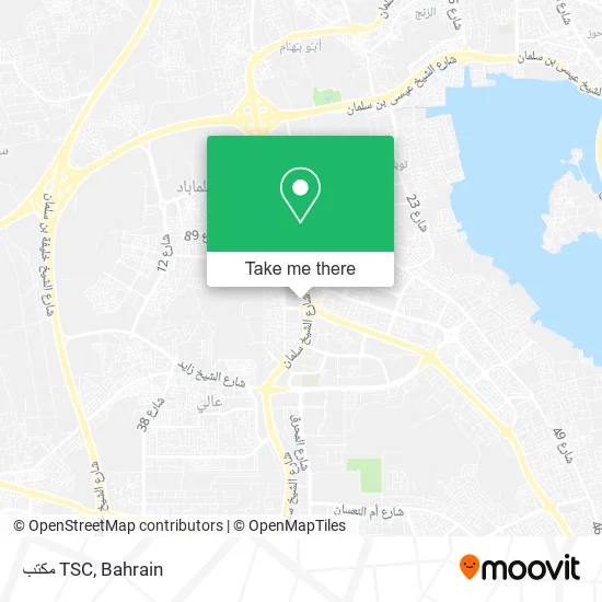 مكتب TSC map