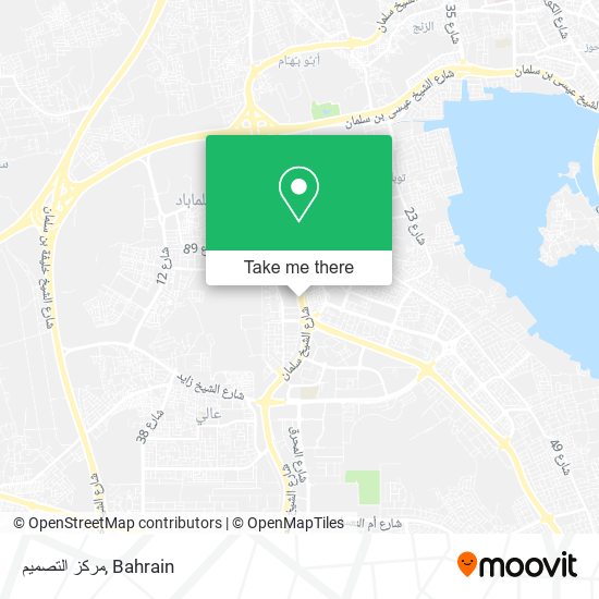 مركز التصميم map