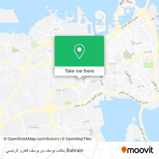 مكتب يوسف بن يوسف فخرو الرئيسي map