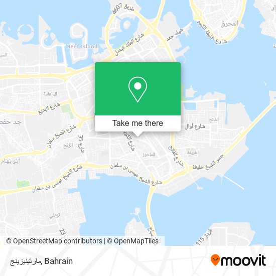 مارتينيزينج map