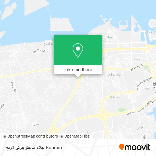 جلام آند جلو بيوتي لاونج map